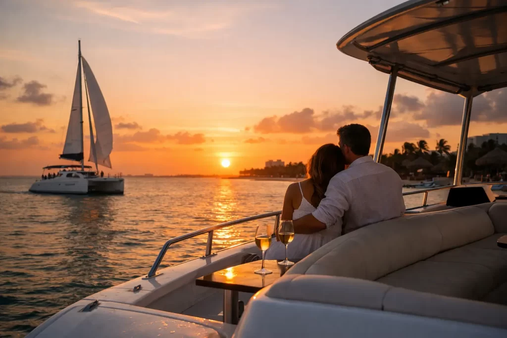 Sunset Cruise Packages for a Private Cancun Evening